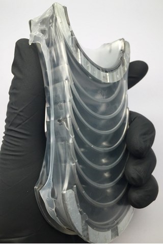 11218517935 Вкладыши коленвала коренные, комплект, 1-й ремонт (+0,25) купить Киев