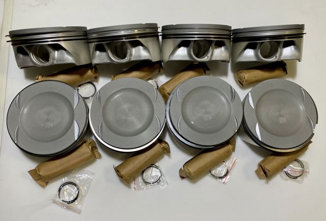 Поршень в комплекте на 1 цилиндр, STD 2780301317 MERCEDES