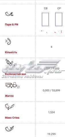 GM 55580039 Вкладыши шатунные в наличии Павлоград