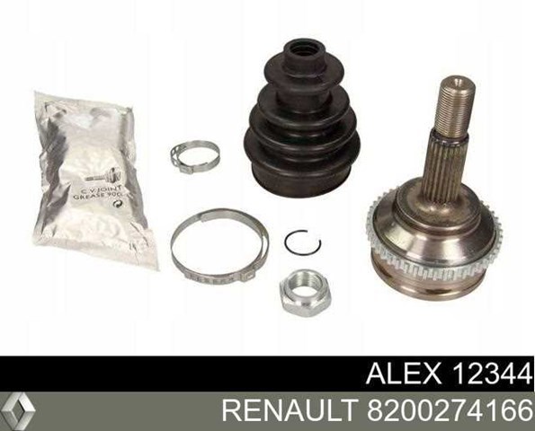 8200274166 RENAULT Правая полуось купить в Павлоград