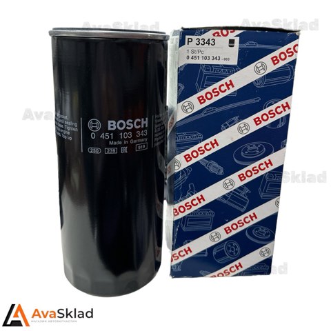 Фільтр масляний 0451103343 Bosch