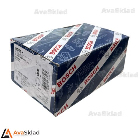 0986487685 BOSCH Колодки ручника (стояночного тормоза) купить в Днепр