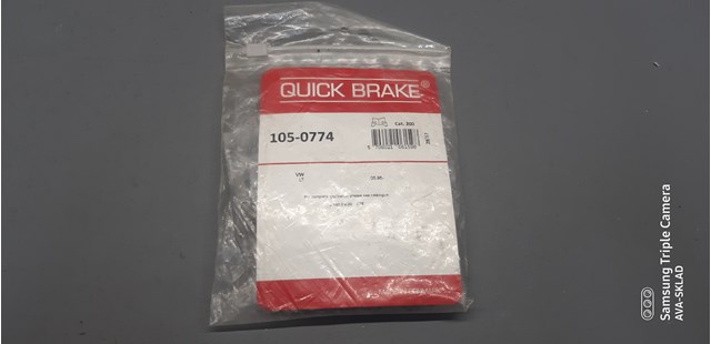 Монтажный комплект задних барабанных колодок quick brake 1050774 1050774