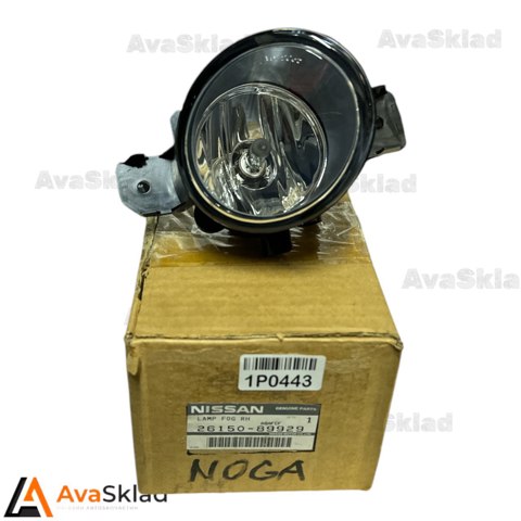 Правая противотуманная фара 2615089929 NISSAN