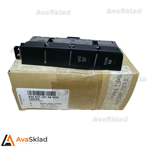 Блок кнопок центральной консоли 3G0927137ABWZU VAG