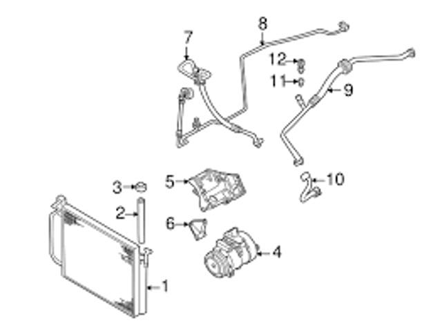 Компрессор кондиционера 64526918000 BMW