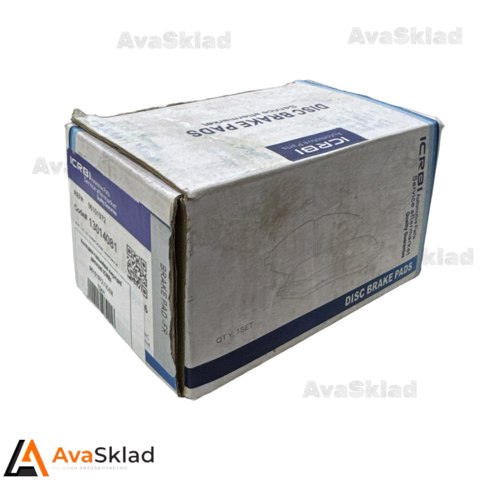 Колодки тормозные 96101972 ICER