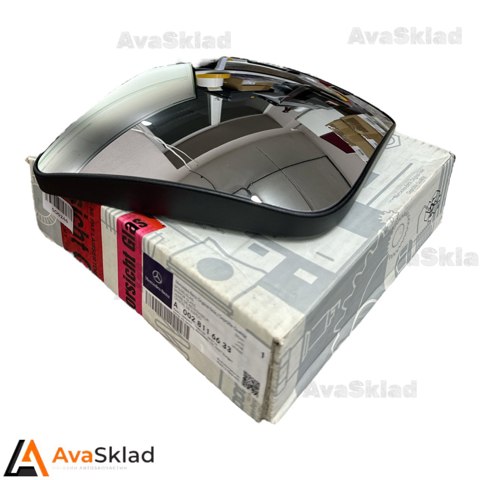 Зеркальный элемент правого зеркала заднего вида A0028116633 MERCEDES