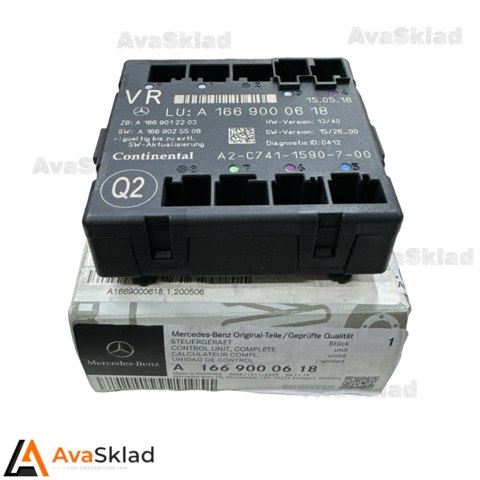 Блок комфорта передней двери A1669000618 MERCEDES
