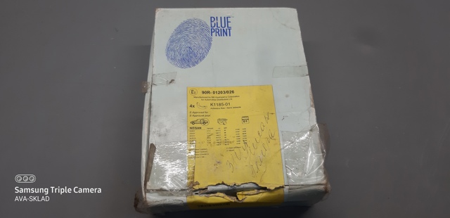 Задние барабанные тормозные колодки ADN14138 BLUE PRINT
