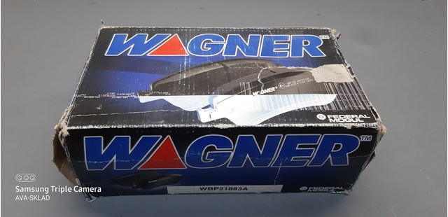 Колодки передние WBP21883A WAGNER