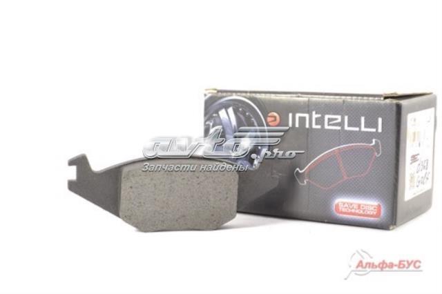 INTELLI D368E Колодки тормозные передние дисковые в наличии Ужгород