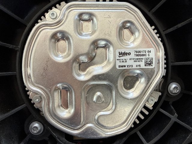 17428666816 BMW Диффузор радиатора охлаждения, в сборе с мотором и крыльчаткой купить в Черкассы