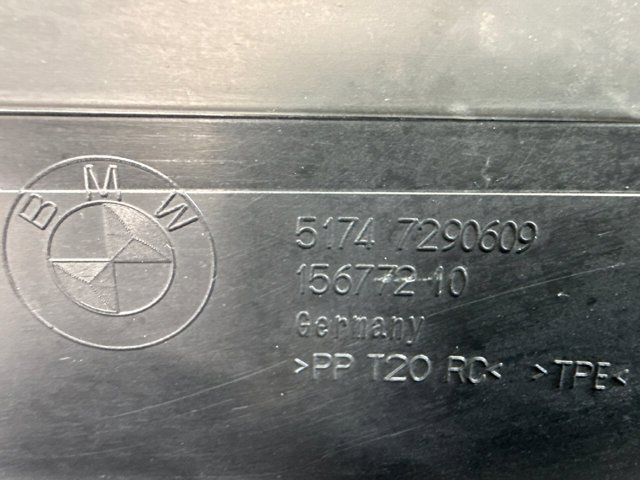 Воздуховод/дефлектор радиатора, нижний 51747290609 BMW