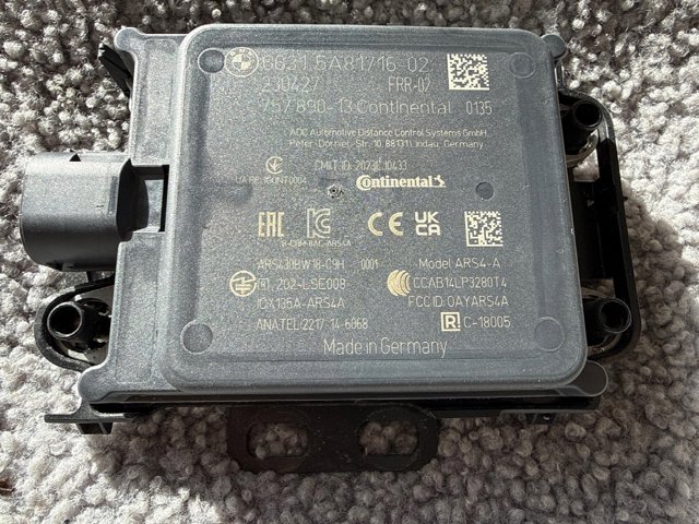 Радарный датчик дистанции 66315A81716 BMW