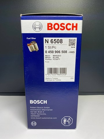 0450906508 BOSCH Фильтр топливный купить в Павлоград