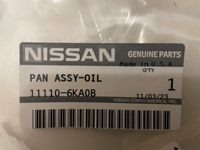 111106KA0B NISSAN Поддон двигателя купить в Сумы
