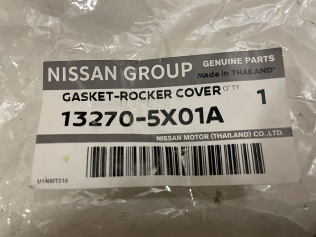 NISSAN 132705X01A Прокладка клапанной крышки двигателя в наличии Чернигов