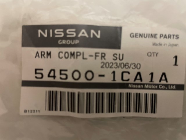 545001CA0C NISSAN Нижний рычаг купить в Полтава