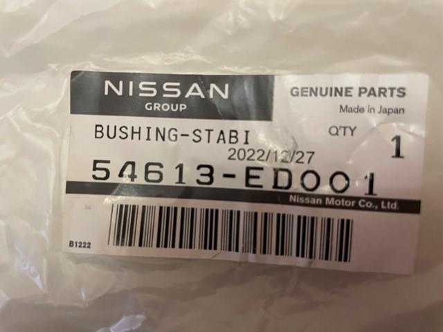 54613ED001 NISSAN Втулка стабилизатора переднего купить в Чернигов