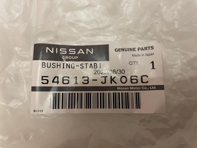 54613JK06C NISSAN Втулка стабилизатора переднего купить в Житомир