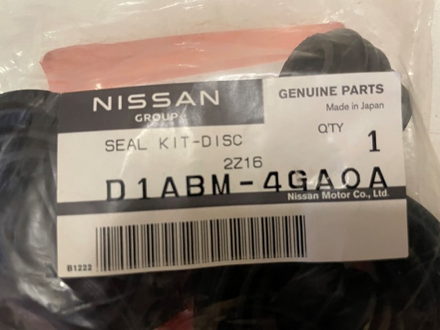 D1ABM4GA0A NISSAN Ремкомплект переднего суппорта купить в Полтава