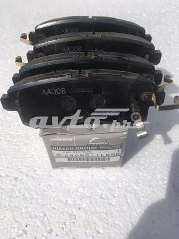 Колодки тормозные дисковые комплект D40601LB8E NISSAN