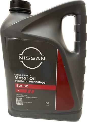 Nissan motor oil 5w-30 dpf 5л