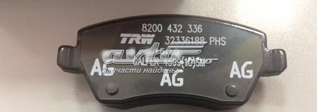 RENAULT 410604076R Колодки тормозные передние дисковые в наличии Полтава