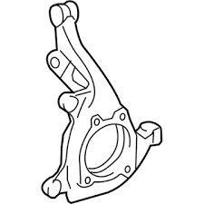 Цапфа передняя правая 432010R010 TOYOTA