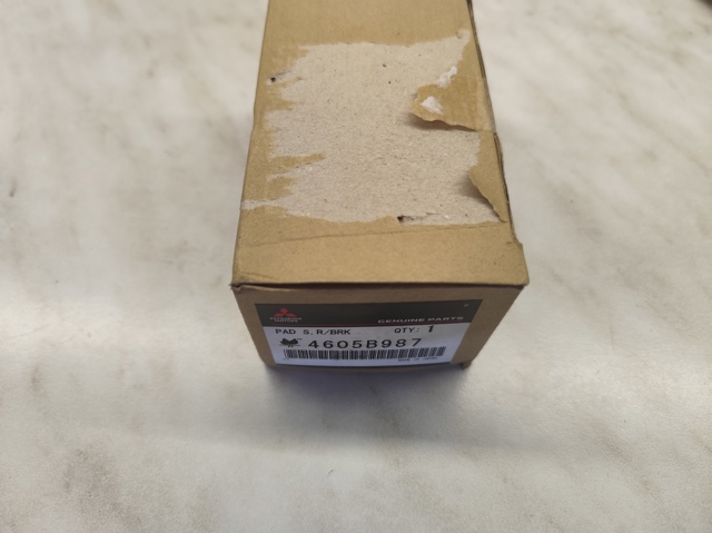 MITSUBISHI 4605C466 Колодки тормозные задние дисковые в наличии Одесса