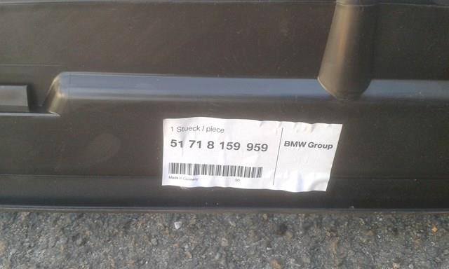 51718159959 BMW Воздуховод (дефлектор) радиатора купить в Полтава