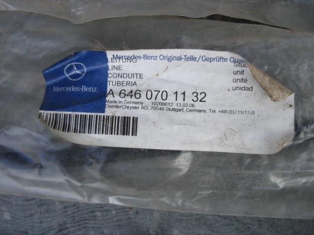 MERCEDES 6460701132 Трубка топливная, обратная от форсунок в наличии Винница