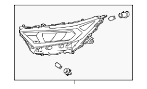 Фара правая 811100R152 TOYOTA
