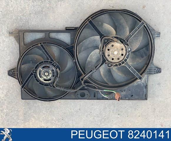 8240141 PEUGEOT Диффузор радиатора охлаждения, в сборе с мотором и крыльчаткой купить в Киев
