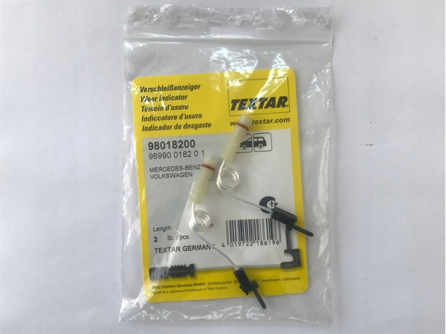 TEXTAR 98018200 Датчик износа тормозных колодок передний в наличии Ужгород