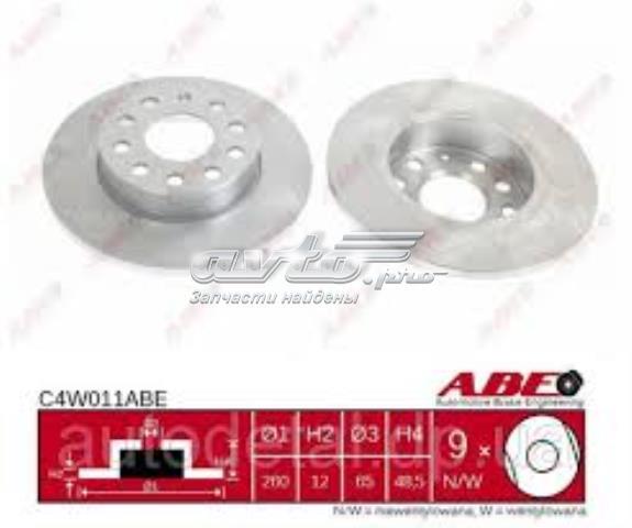 ABE C4W011ABE Диск тормозной задний в наличии Киев