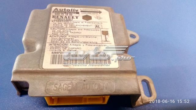 7700313267 RENAULT Модуль-процессор управления подушкой безопасности (ЭБУ AIRBAG) купить в Полтава