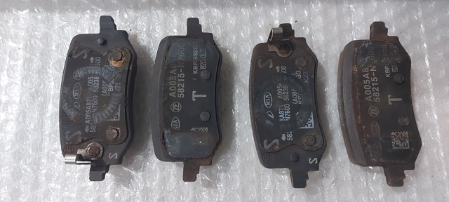 HYUNDAI 58302N7A60 Задние тормозные колодки в наличии Одесса
