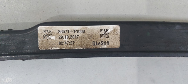 86571F1000 HYUNDAI Усилитель бампера переднего купить в Тернополь