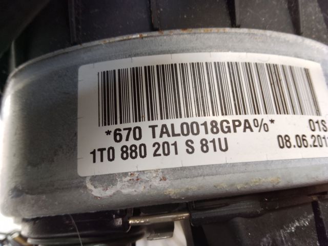 Подушка безопасности водителя 1T0880201AA81U VAG