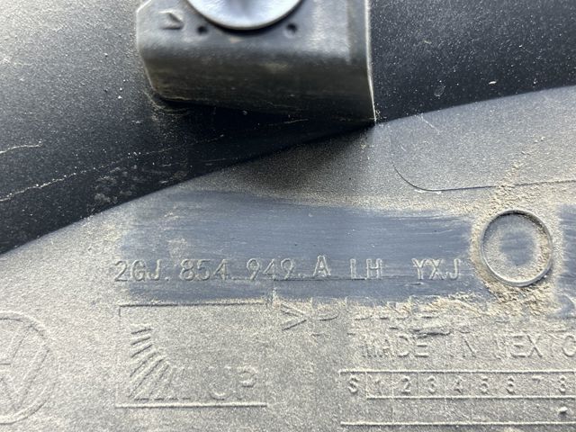 Накладка задней левой двери, нижняя 2GJ854949A9B9 VAG