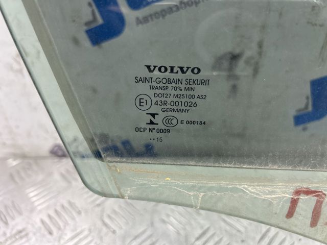 Стекло пассажирской двери 31385411 VOLVO