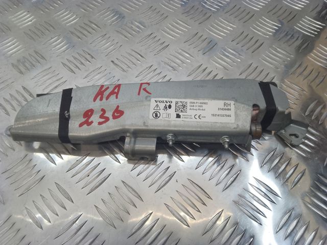 31436486 VOLVO Подушка безопасности (AIRBAG) спинки сиденья правого купить в Сумы