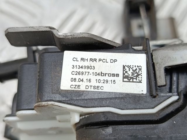 Замок двери задней правой 32310869 VOLVO