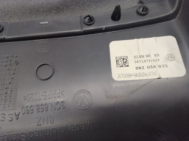 VAG 3CN858366ANRA Облицовка щитка приборов "торпедо" в наличии Черновцы