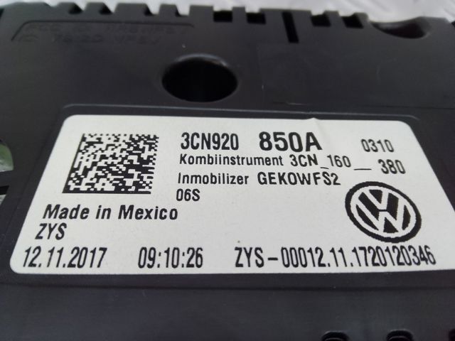 3CN920850A Приборная доска (щиток приборов) купить Днепр
