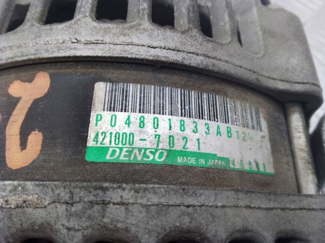 Генератор автомобиля 4801833AB CHRYSLER