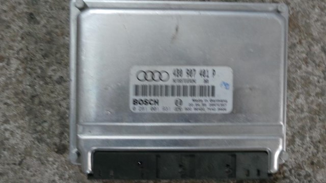 Блок управления двигателем для audi a6 (c5) 1997-2004 4B0907401P