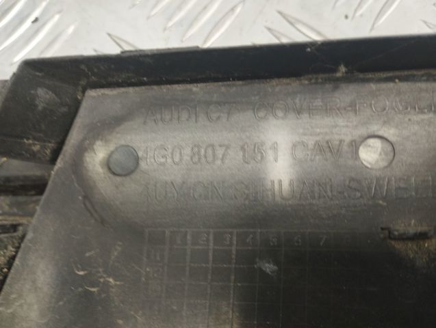VAG 4G08076819B9 Заглушка (решетка) противотуманных фар бампера переднего левая в наличии Ирпень